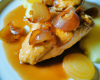 Ailerons de poulet au caramel d'épices, pomme purée façon Robuchon à la ciboulette