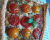 Tarte légère tomates et mozzarella base thon