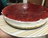 Cheesecake aux citrons et fraises