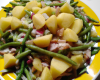 Salade de haricots verts et pommes de terre