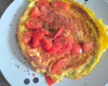 Omelette à la tomate