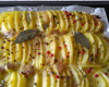 Gratin patate douce / poivron au cumin