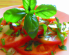 Salade tomate basilic