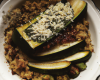 Crumble de courgettes et chèvre