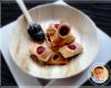 Minis financiers aux amandes et framboises