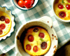 Minis clafoutis de tomates cerises et Tome de Savoie