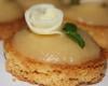 Tartelettes compote de pomme sur palets bretons