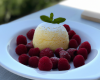 Sorbet soufflé à la framboise