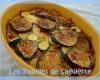 Gratin d'aubergine et de courgettes à la ricotta