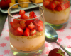 Verrine de fraises aux speculoos