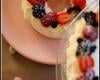 Pavlova cream cheese aux fruits rouges