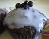 Cupcakes aux myrtilles maison