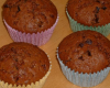 Muffins chocolat, pépites