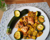 Briouats au poulet, courgettes et curry