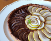 Tarte poires-chocolat classique