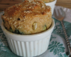 Soufflés de courgette au parmesan