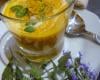 Velouté de carottes, gingembre et oranges