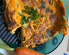 Carottes caramélisées en frittata