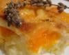 Clafoutis abricots, amandes et lavande