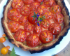 Tarte estivlale à la tomate de Marmande