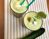 Smoothie de concombre et pomme verte au chèvre