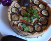 Quiche à l'aubergine et au chèvre