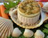 Terrine chaude aux coquilles Saint Jacques