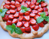 Tarte aux fraises rapide