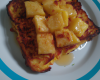 Pain perdu à l'ananas