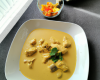 Curry de poulet douceur avec pomme et lait de coco