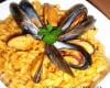 Risotto safrané aux moules