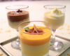 Verrine trio de crèmes