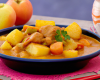 Curry de porc au cidre et aux pommes reinettes