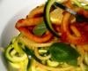 Bucatini et courgettes aux calamars