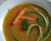 Soupe de courgettes et carottes