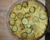 Clafoutis léger aux courgettes & fromage de chèvre