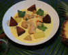 Poulet au curry de Sumatra, à l'ananas et au lait de coco