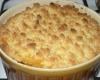 Crumble aux pommes juteuses