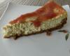 Cheesecake rhubarbe et fraises