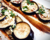 Aubergines en tartines