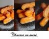 Churros au sucre ( ou chichis )