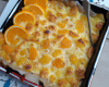 Doux gratin aux agrumes