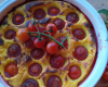 Clafoutis au tomate cerise