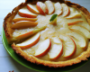 Tarte aux pommes gourmande à la crème fraîche