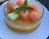 Pâte fraîches au melon