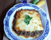 Moussaka au fromage de chèvre