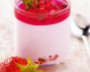 Mousse aux fraises du Périgord et gelée au thym citron