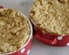 Crumble pomme amandes et compote