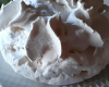 Glace coco meringue