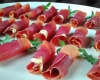 Petits rouleaux de bresaola pour un apéritif léger